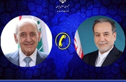 I.R. Iran, Ministry of Foreign Affairs- Iranian Foreign Minister Lebanese Parliament Speaker discuss regional developments by phone