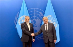 I.R. Iran, Ministry of Foreign Affairs- Iranian Foreign Minister meets UN Secretary-General in New York