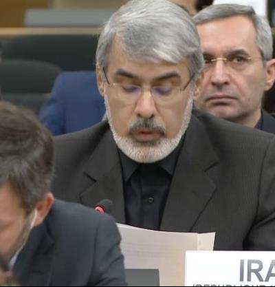 Statement by H.E. Ambassador Ali BAHREINI at the Urgent Debate of 61st UN Human Rights Council